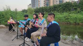 ✨️학의천 버스킹찬양 전도🌱🎵