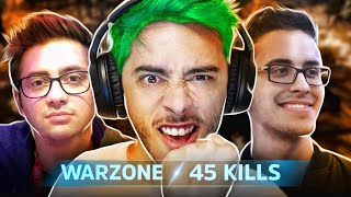 A PARTIDA MAIS INSANA DE TODAS! - Warzone ft. Alanzoka e Galaxyyk