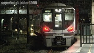 JR西日本 225系 回送列車 京都駅 2012.3