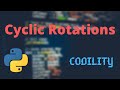 Codility CyclicRotation Python