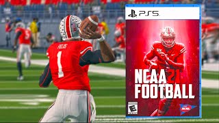 HOW DID HE MAKE THIS THROW?!- NCAA Football 21 Revamped Gameplay!