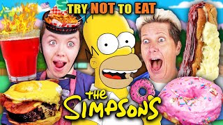 Try Not To Eat - The Simpsons!