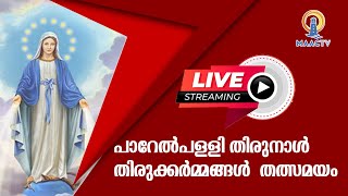 പാറേൽപള്ളി തിരുനാൾ  തിരുക്കർമ്മങ്ങൾ തത്സമയം|MAACTV