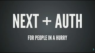 Zero to Auth with Next.js / 👨🏾‍💻 Asaf Shen - Aug 1st 2023