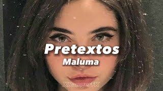 Pretextos - Maluma Ft. Cosculluela { Letra }