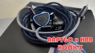 Raptgo x HBB Hook-X:  Warm and Inviting Planar/Piezo Hybrid