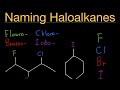 IUPAC Nomenclature of Haloalkanes/Alkyl Halides - Naming Organic Compounds