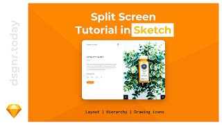 Web Design Tutorial: Split screen (UI)