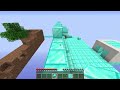 mikey family block vs jj family block survival battle in minecraft maizen