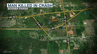 Choudrant man dies in crash in Bossier Parish