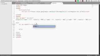 Angular JS Directives Repeating Array Object ng repeat Tutorial 4