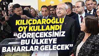 Kemal Kılıçdaroğlu Oy Kullandı: “Göreceksiniz, Bu Ülkeye Baharlar Gelecek” | KRT Haber