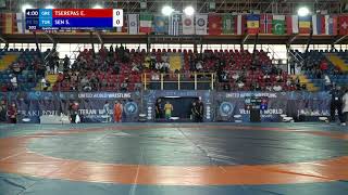 Qual. FS - 70 kg: E. TSEREPAS (GRE) v. S. SEN (TUR)