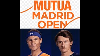 Rafael Nadal vs Alex De Miñaur - Masters 1000 de Madrid - REACCIONAMOS EN VIVO