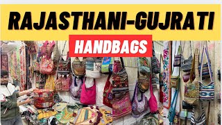 Rajasthani Handmade Bags | Gujarati Handmade Handbags | Wholesale Handmade Handbags Market