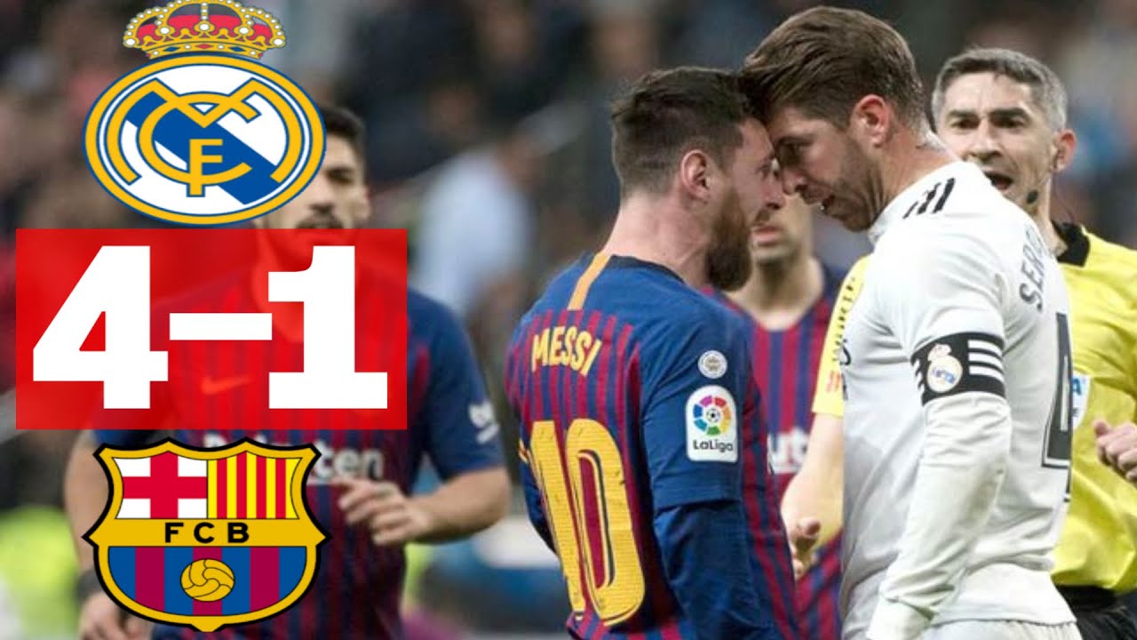 Barcelona Vs Real Madrid 202021 Barcelona Vs Real