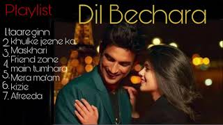 Dil Bechara movie songs|💕Dil Bechara songs playlist2020|💕Sushant Singh Rajput|💕Sanjana Sanghi |music
