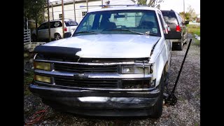 Video #1 1998 Chevy Vortec. Putting It Back On The Road After 10 Years Not Running!