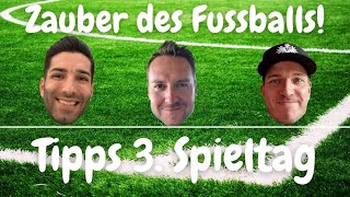 1. Bundesliga - 3. Spieltag Tipps Prognosen (FCB, BVB, Leipzig, Wolfsburg, etc.)