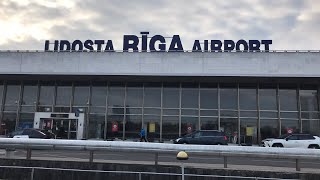 Live from Riga (Latvia) Airport and Going to Ukraine Border