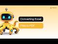 Converting Excel Files to PDF