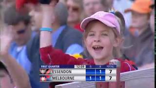 Melbourne vs Essendon, Round 22, 2005