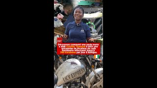 Cynthia Thanaud : de la moto à une entreprise de livraison florissante à Abidjan