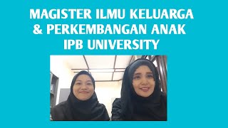 MAGISTER ILMU KELUARGA DAN PERKEMBANGAN ANAK FAKULTAS EKOLOGI MANUSIA IPB UNIVERSITY