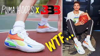 Testing Lamelo Ball’s CHEAP Basketball Shoe! BBB x Puma Court Rider TwoFold Performance Review!