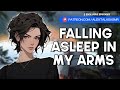 [F4F] [ASMR sleep aid] Falling asleep on your girlfriend's chest [cuddles] [forest] [ambience]