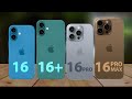 iPhone 16 Vs iPhone 16 Plus Vs iPhone 16 Pro Vs iPhone 16 Pro Max