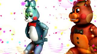 【MMD FNAF】Lap Tap Love【Toy Freddy Toy Bonnie】