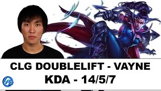 CLG Doublelift - Vayne vs Ezreal - NA Duo with Remilia