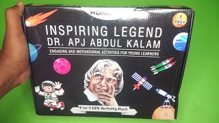 Dr.APJ Abdul Kalam 4 in 1  Activity Kit Unboxing