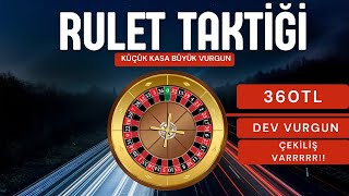 #rulet Rulete Şansım Döndü: 360 TL Bakiyeyle 43 Kat Kazanç Elde Ettim! #casino #live