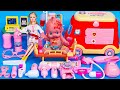 16 Minutes Satisfying with Unboxing Doctor Playset ,RED HIPPO CAR Doctor Toy Set ASMR | Review Toys