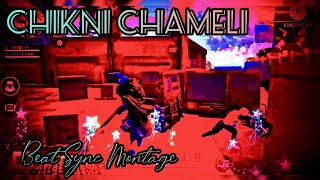 Chikni Chameli || Free Fire Beat Sync Montage 🔥 Edit|| crystal clear || @BAKLOL GAMING
