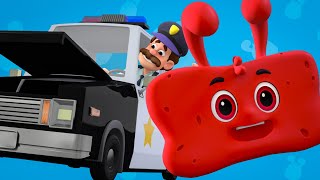 Clean the Cop Car 🚓| Morphle's Magic Universe 🌌 | Adventure Cartoons for Kids