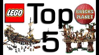 Top 5 Most popular Lego videos in 2017 on my channel