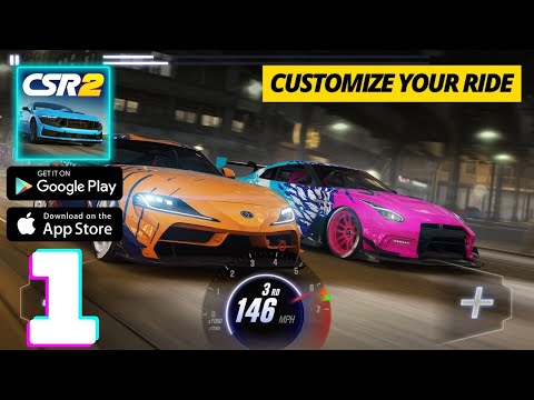 Tutorial realista del juego CSR 2 Drag Racing, parte 1 (iOS, Android)