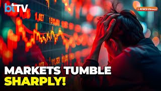 Stock Market Crash | Nifty Down 250 Points, Sensex Sinks 750 Points, Mid-Smallcap Fall 3%