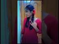 Double folded Red Ribbon Hair Style/simple hairstyle for school girls/Renu'sstyle #shorts#hairstyle