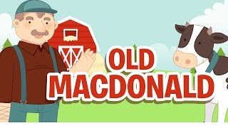 Old MacDonald Had a Farm • Nursery Rhymes Song with Lyrics • Animated Cartoon for Kids