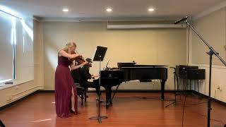 Hindemith Op.11/No.4 Taisiya Sokolova and Cynthia Tseng