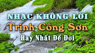Nhạc Không Lời TRỊNH CÔNG SƠN Hay Nhất Để Đời, Những Nhạc Phẩm Xưa Mãi Không Chán