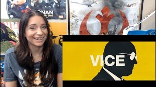 VICE - Official Trailer Reaction