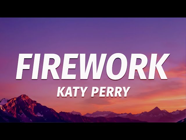 Katy Perry Firework Lyrics Firework Katy Perry Animated