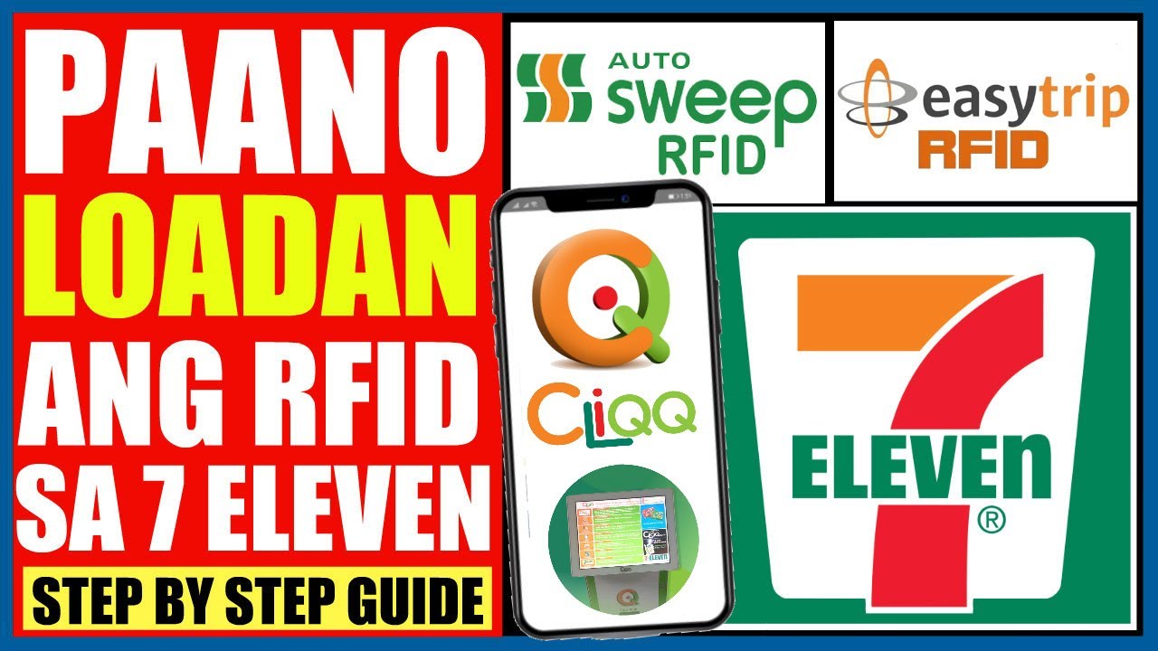 PAANO MAG-RELOAD NG RFID SA 7 ELEVEN | AUTOSWEEP & EASYTRIP - YouTube