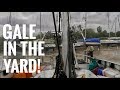 MOVING A SAILBOAT IN A GALE - SAILING FOLLOWTHEBOAT Ep 118