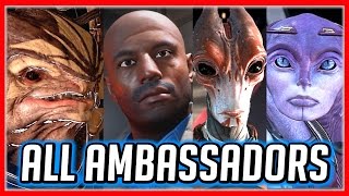 Mass Effect ANDROMEDA: All Ambassador Choices (Moshae, Bradley, Morda \u0026 Raeka) + Moshae's Reaction